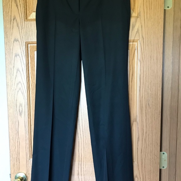 Like new Sz 4 Ann Taylor black dress slacks - Picture 2 of 5